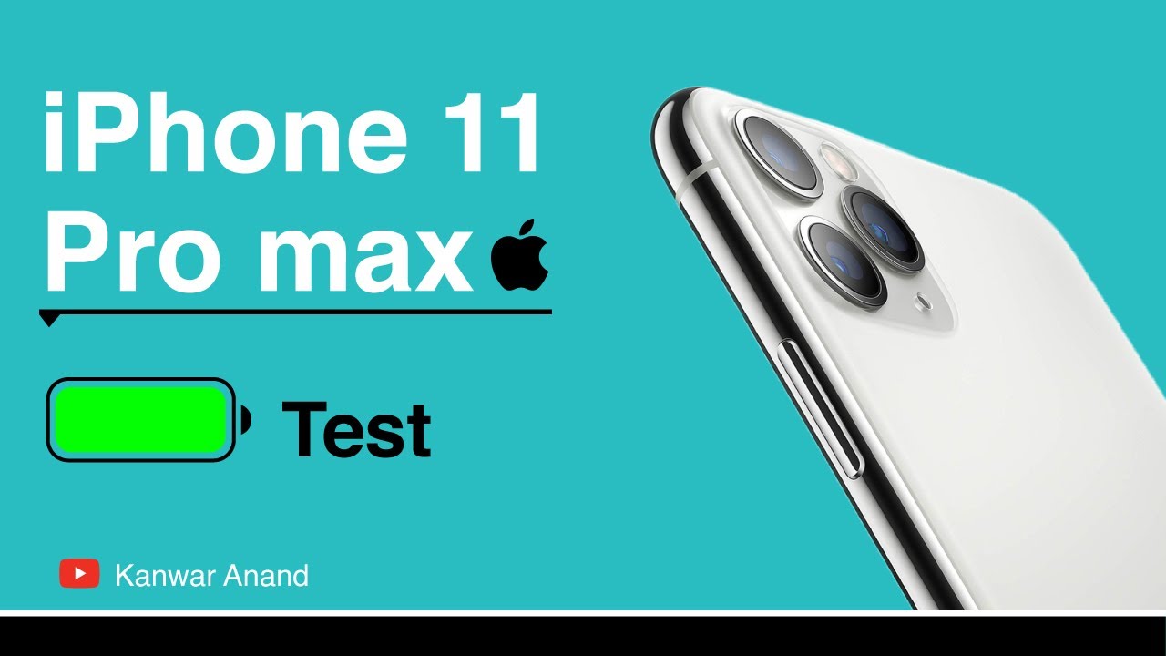 iPHONE 11 PRO MAX BATTERY TEST