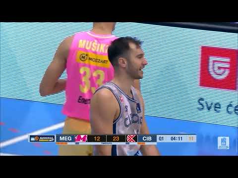 AdmiralBet ABA League 2022/23, Round 4 match: Mega MIS - Cibona (23.10.2022)