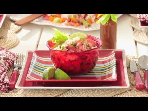 Bahamian Conch Salad for Your Beach Theme Party | Pottery Barn