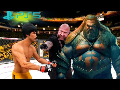 UFC4 Bruce Lee vs. Super Titan Hagrid EA Sports UFC 4