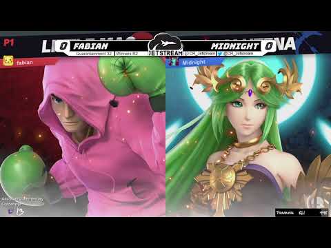 Quarantainment 32 Winners Round 3 - fabian (Little Mac) Vs. Midnight (Palutena) - SSBU