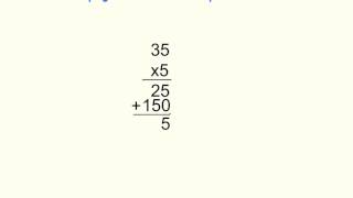 Multiplying Using Expanded Form