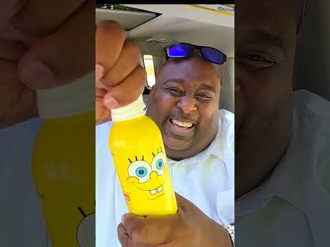Badlands Drink of the Week! Sponge Bob Square Pants Spring Water!
