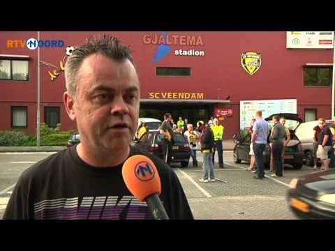 Veendam-supporters nemen afscheid van de Langeleegte - RTV Noord