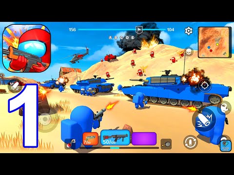 Imposter Squad Battle War Game - Gameplay Walkthrough Part 1 Death Match & Capture Flag (iOS,Android - YouTube