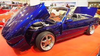 BMW E30 Cabrio 1990 S62 5.0L V8 at Essen Motorshow - Exterior Walkaround