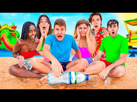 GIOCO DELLA BOTTIGLIA AL MARE CON TUTTI I NOSTRI AMICI!!