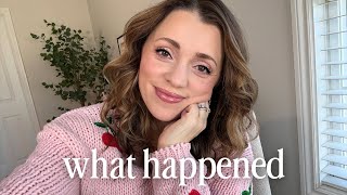 We’ve got some catching up to do… GRWM