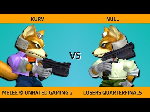 Kurv (Blue Fox) vs. null (Neutral) - MUG #2 Losers Quarterfinals SSBM