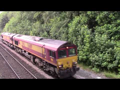 66119/66081 0Zxx Crewe Bas Hall S.S.M - Doncaster Up Decoy