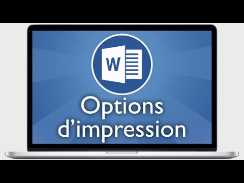 comment augmenter la zone d'impression word