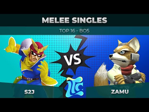 S2J vs Zamu - Melee Singles: Top 16 - Low Tide City | Falcon vs Fox
