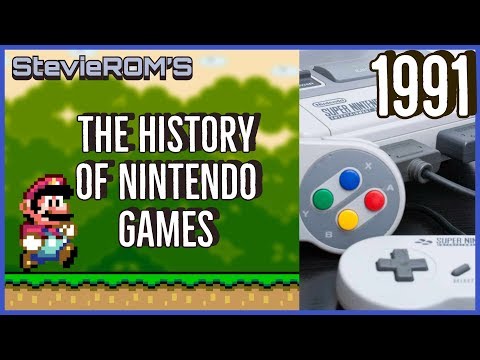 1991 SNES Games / Top 20 Games / The History of Nintendo