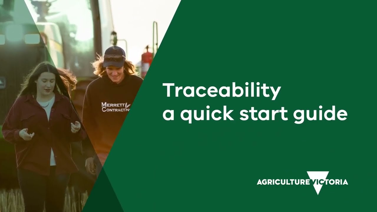 Traceability Quick Start Guide – Step 1