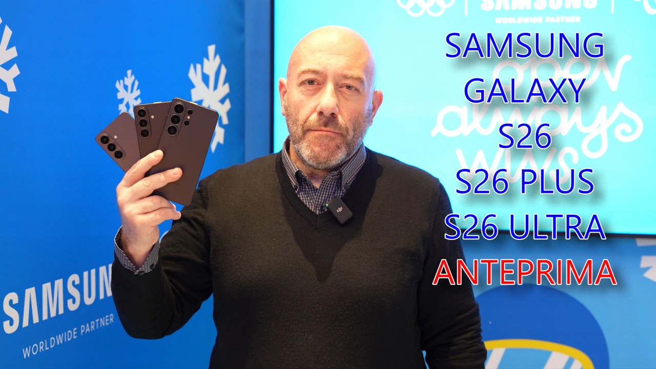 SAMSUNG Galaxy S26, S2 Plus e S26 Ultra ANTEPRIMA