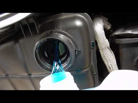 Coolant change mercedes