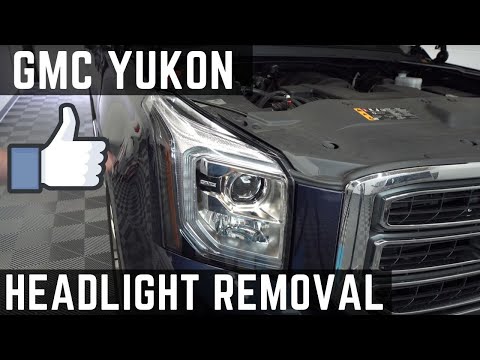 2019 GMC Yukon Headlight Removal Step-By-Step
