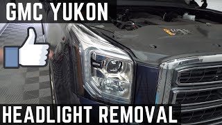2019 GMC Yukon Headlight Removal Step-By-Step