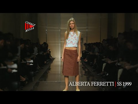ALBERTA FERRETTI Spring Summer 1999 Milano - Canale Moda