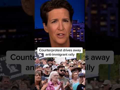 Counterprotest drives away anti-immigrant rally