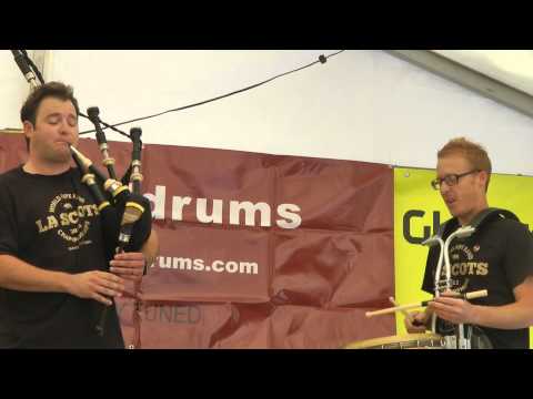 Colin Armstrong & Glen Kvidahl (4 of 4) LA Scots at Piping Live 2012