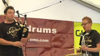 Colin Armstrong & Glen Kvidahl (4 of 4) LA Scots at Piping Live 2012