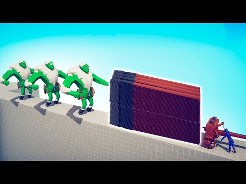3x ZOMBIE ICE GIANT vs EVERY GOD - TABS | Totally Accurate Battle Simulator 2024