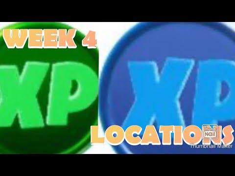ALL *XP COINS* LOCATIONS |- Week 4 Challenge Guide