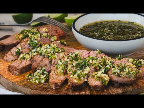 Tri Tip with Chimichurri Sauce