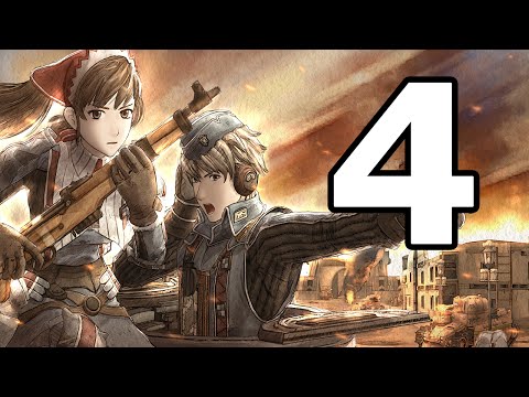 Valkyria Chronicles Walkthrough Part 4 - No Commentary Playthrough (PC)