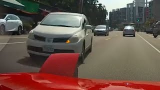 【車禍影片】差點被收掉，但後面的車就遭殃了（2025.11.22 屏東縣長治鄉瑞光路一段