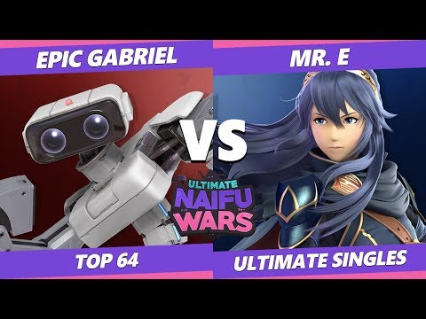 Naifu Wars 11 Top 64 - Epic Gabriel (ROB) Vs. Mr. E (Lucina) Smash Ultimate - SSBU