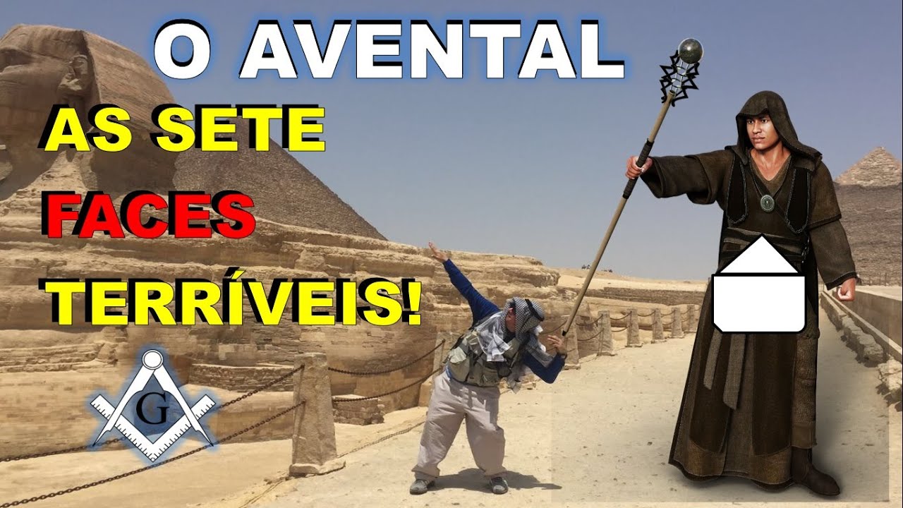 AVENTAL DE APRENDIZ MAÇOM, As 7 FACES TERRÍVEIS, a Verdade FINAL, Mistério e Segredo Revelado