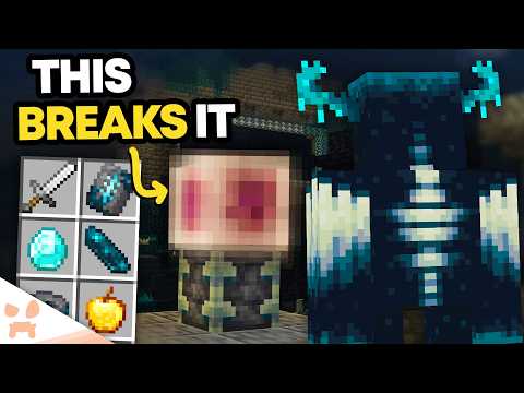 MINECRAFT JUST ADDED A SECRET WARDEN EXPLOIT + NERFED ANCIENT CITIES…