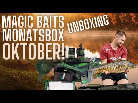 Unboxing der Magic Baits Monatsbox Oktober 2024 - Alles drin zum Karpfenangeln für unter 30 Euro!