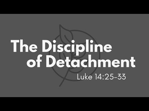 A Discipline of Detachment | Phil Carder