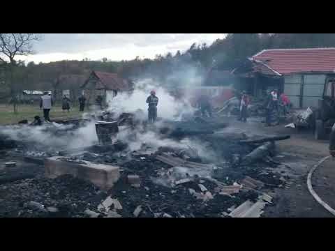 Incendiu de proporții la o gospodărie din satul Secaci