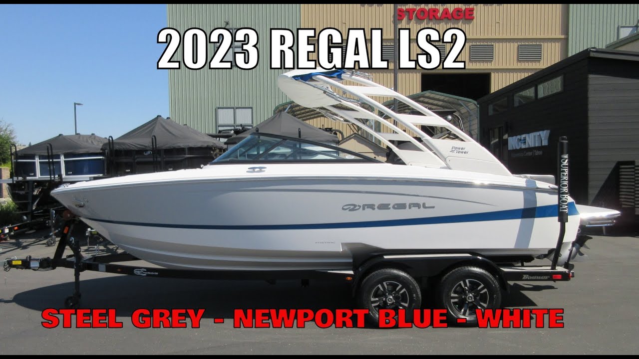 Walk-thru on this 2023 Regal LS2 - Steel Grey