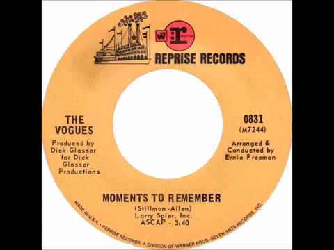 The Vogues - "Moments To Remember" (1969)