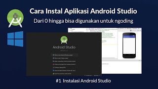 Cara Install android Studio- Lengkap-Sampai Bisa Buat Ngoding #1