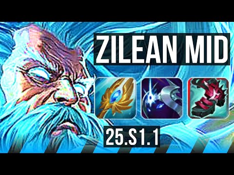 ZILEAN vs VLADIMIR (MID) | 4/0/8 | NA Master | 25.S1.1