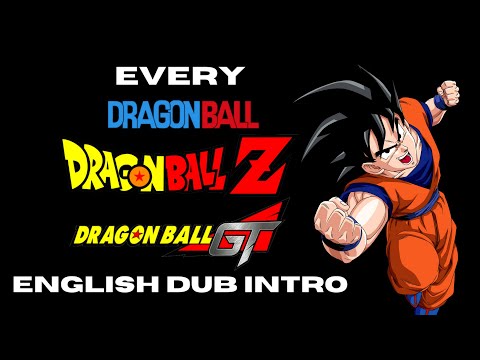 Every Dragon Ball/Z/GT English Dub Intro in 4:3 (FUNimation, Ocean, Harmony Gold etc.)