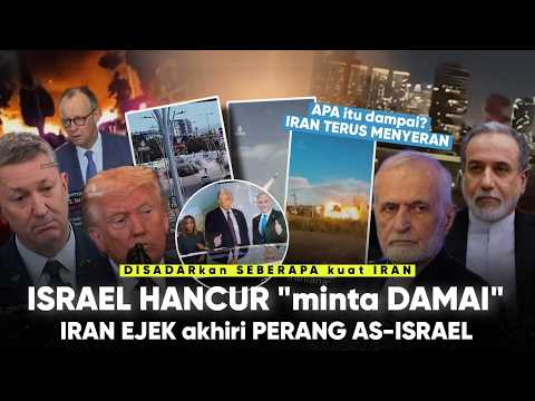 Setelah Israel Hancur minta Genjatan Senjata? “Reaksi Tegas Iran: Menolak”  Ejekan Iran ke AS-Israel