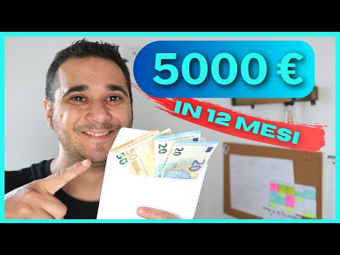 HOW TO SAVE €5,000 in 12 months with ENVELOPES