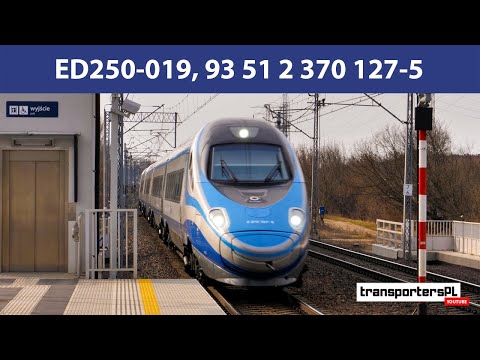 ED250-019, 93 51 2 370 127-5 - PKP Intercity - Pendolino - 4K