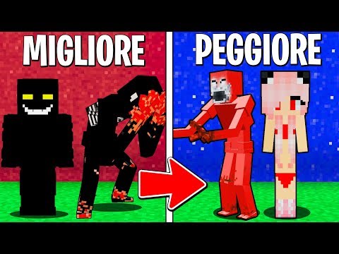 SCP MIGLIORE contro SCP PEGGIORE - Minecraft ITA