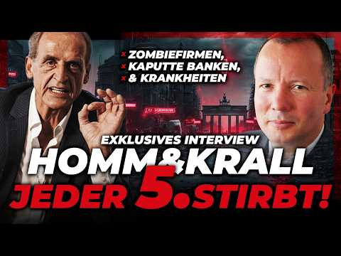 HOMM & KRALL ⚠️ Real estate collapses, zombie companies collapse & chronic diseases explode‼️