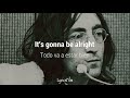 Hold On - John Lennon // lyrics/letra