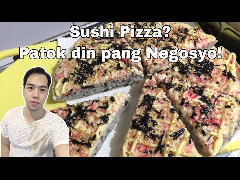 How to Make SUSHI PIZZA | No Bake Sushi | Pwedeng PangNegosyo!