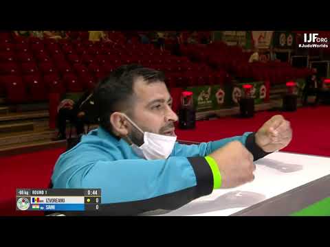 66kg IZVOREANU (MDA) -  SAINI (IND) * World Judo Championships Hungary 2021